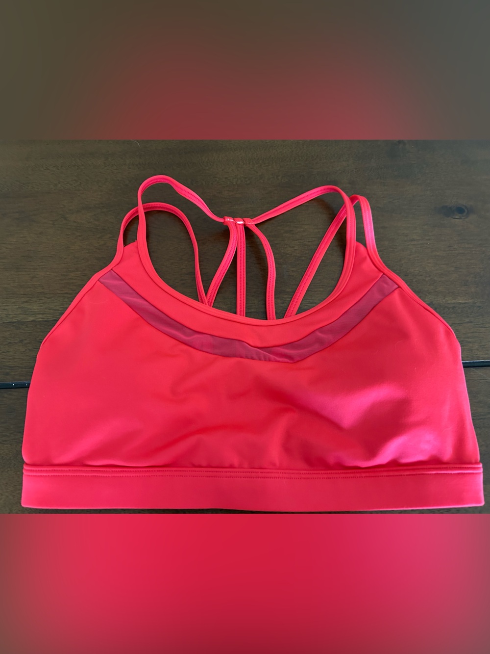 Victoria Sport (Victoria’s Secret)
 Style: Strappy Back Sports Bra
